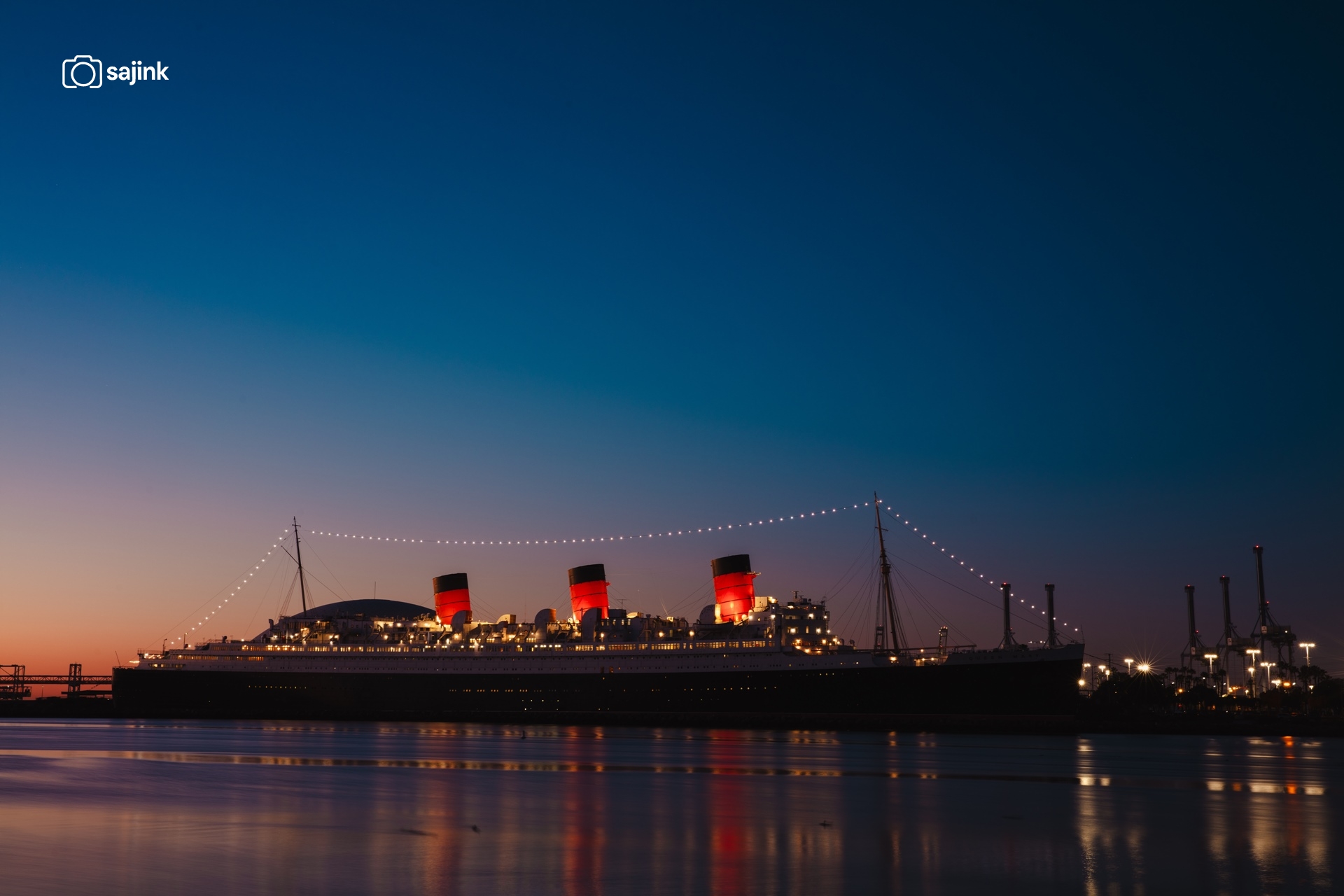 The Queen Mary, Long Beach, California