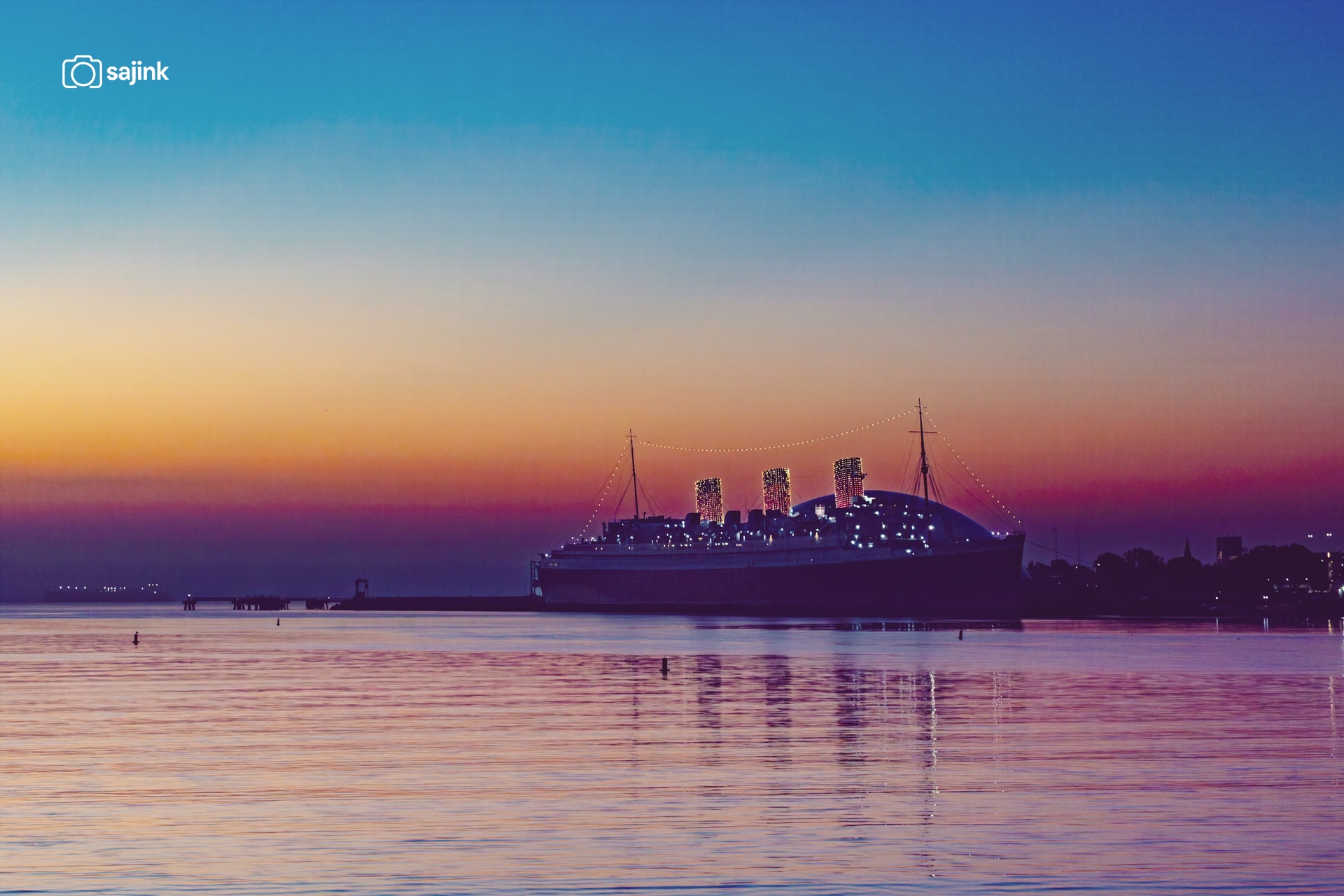 The Queen Mary, Long Beach, California