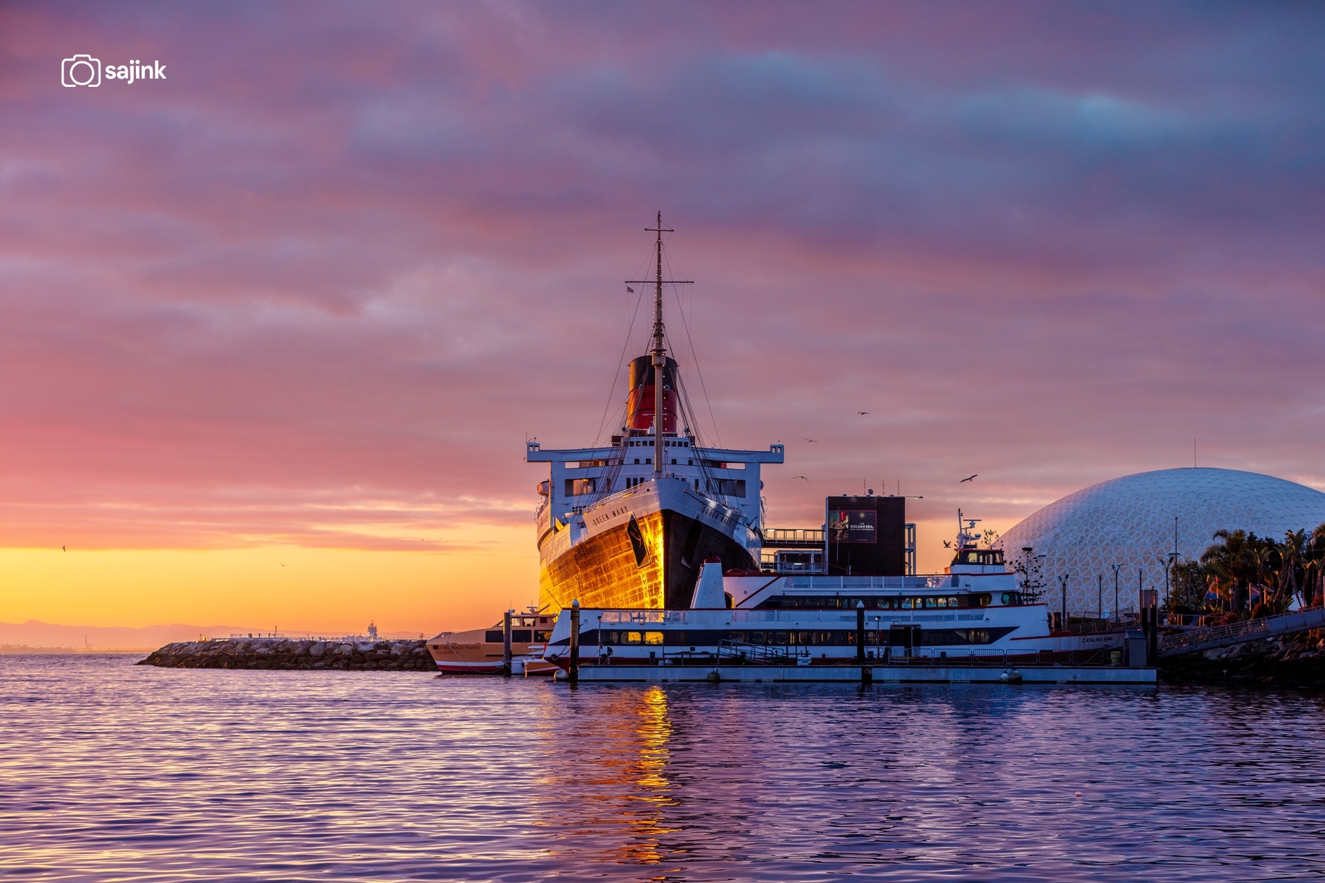 The Queen Mary, Long Beach, California