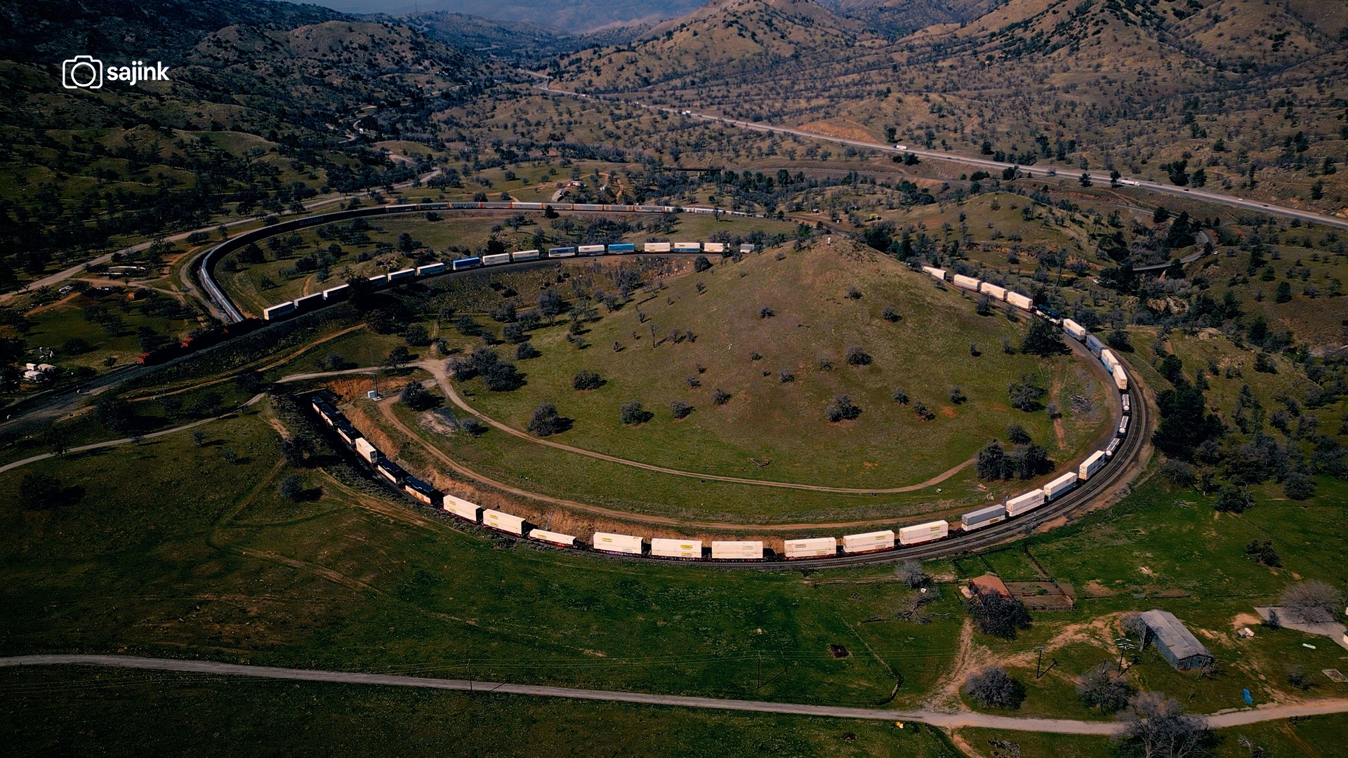 Tehachapi Loop, California
