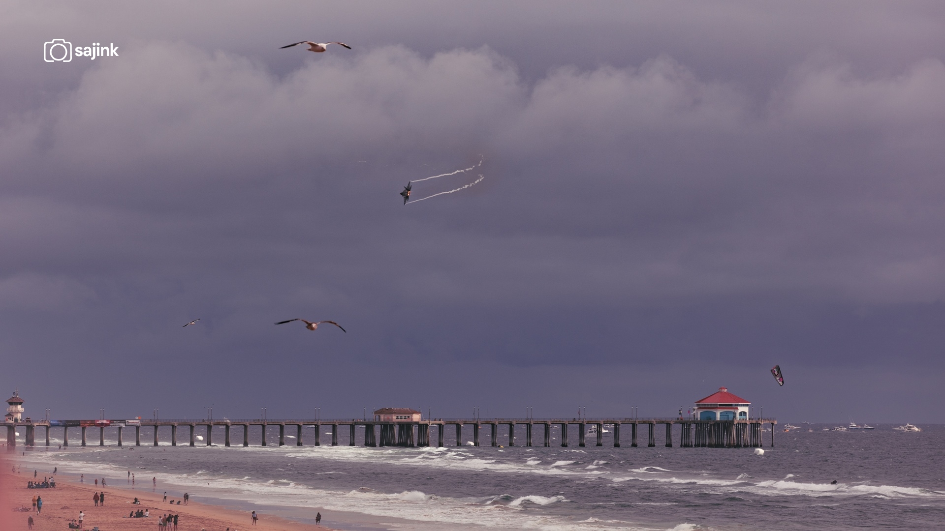 Airshow, Huntington Beach, California