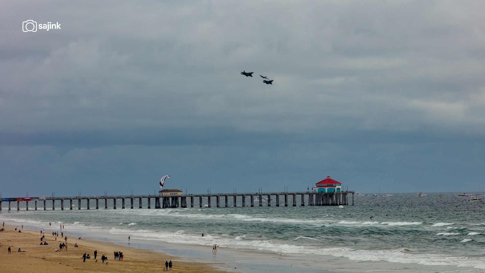 Airshow, Huntington Beach, California