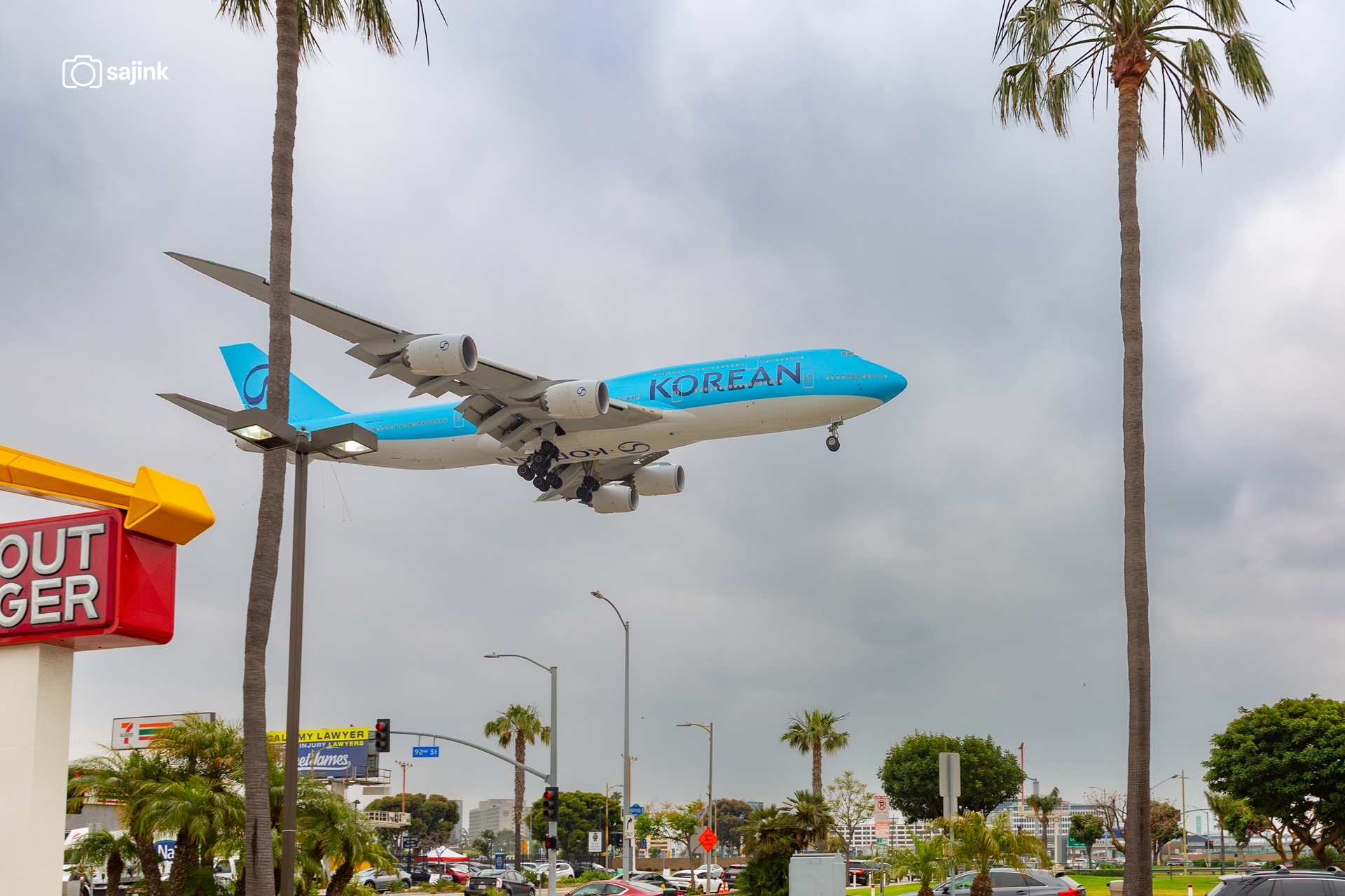 New Livery Design of Korean Air, LAX, California