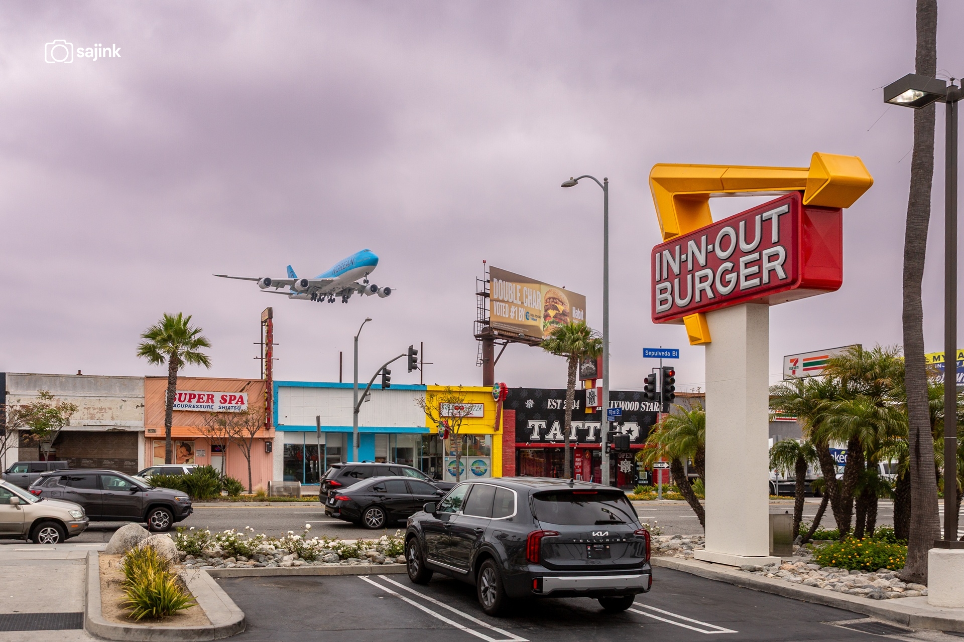 New Livery Design of Korean Air, LAX, California